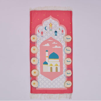 Rouqei Padded Kids' Prayer Mat | Prayer Mat - My Little Thieves