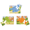 Six Piece Puzzles - Dinosaurs (set of 3) - My Little Thieves