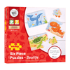 Six Piece Puzzles - Sea Creatures (set of 3) - My Little Thieves