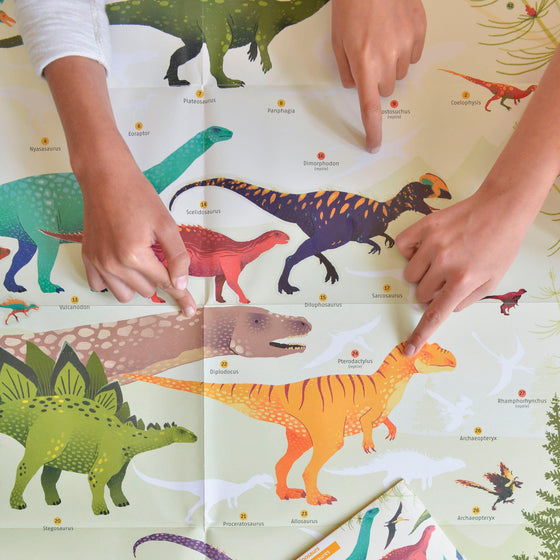 Sticker Poster Discovery - Dino - My Little Thieves