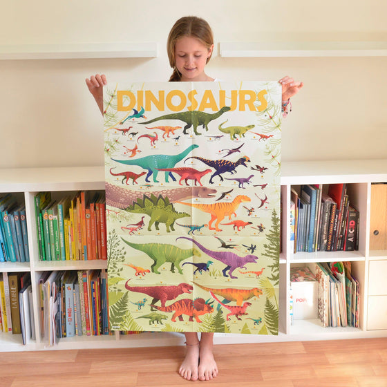 Sticker Poster Discovery - Dino - My Little Thieves