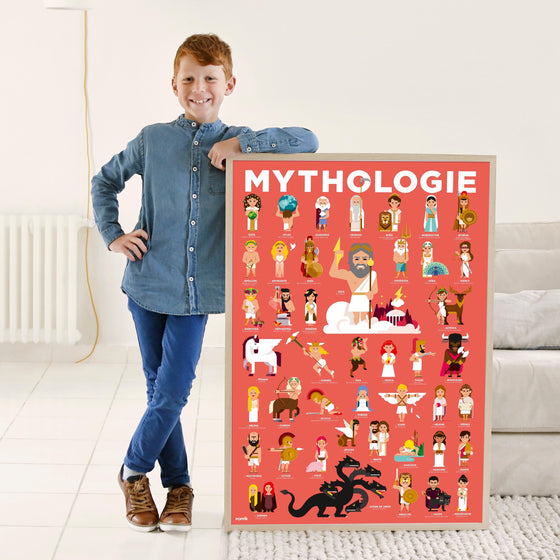 Sticker Poster Discovery - Mythology - My Little Thieves