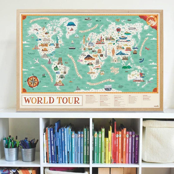 Sticker Poster Discovery - World Tour - My Little Thieves