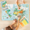 Sticker Poster - World Map - My Little Thieves