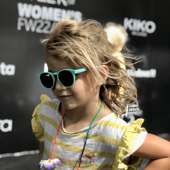 Sydney - Aqua Kids Sunglasses - My Little Thieves