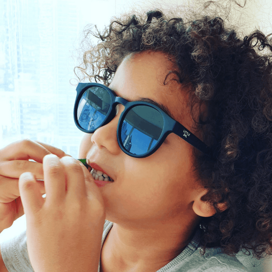 Sydney - Kids Black Sunglasses - My Little Thieves
