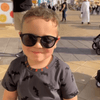 Sydney - Kids Black Sunglasses - My Little Thieves