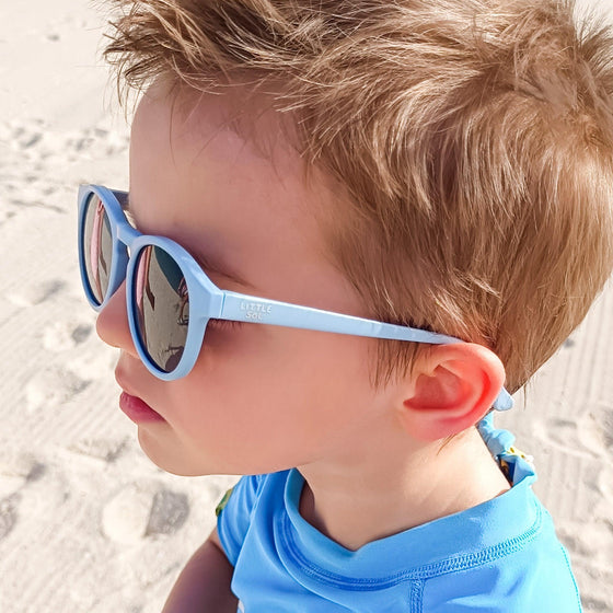 Sydney - Sea Blue Kids Sunglasses - My Little Thieves