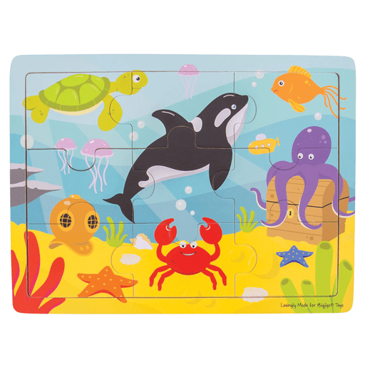 Tray Puzzle - Underwater - My Little Thieves