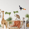 Tropical Safari Animal Wall Stickers - My Little Thieves