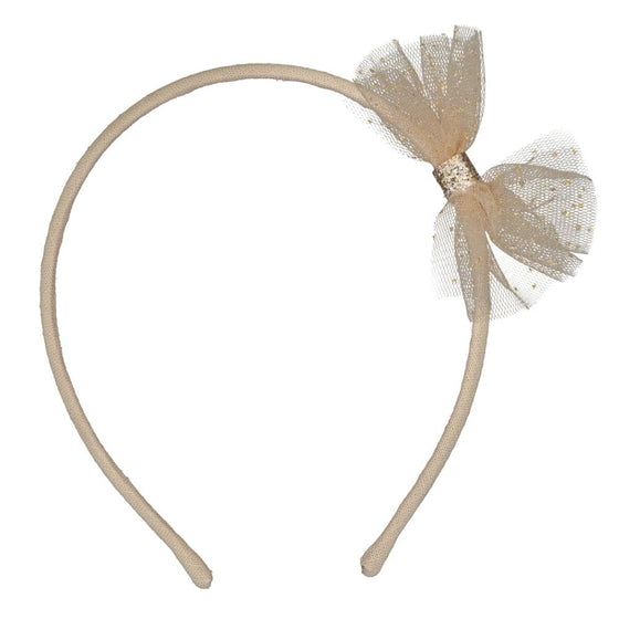 Tutu Hair Band - Gold Tulle - My Little Thieves